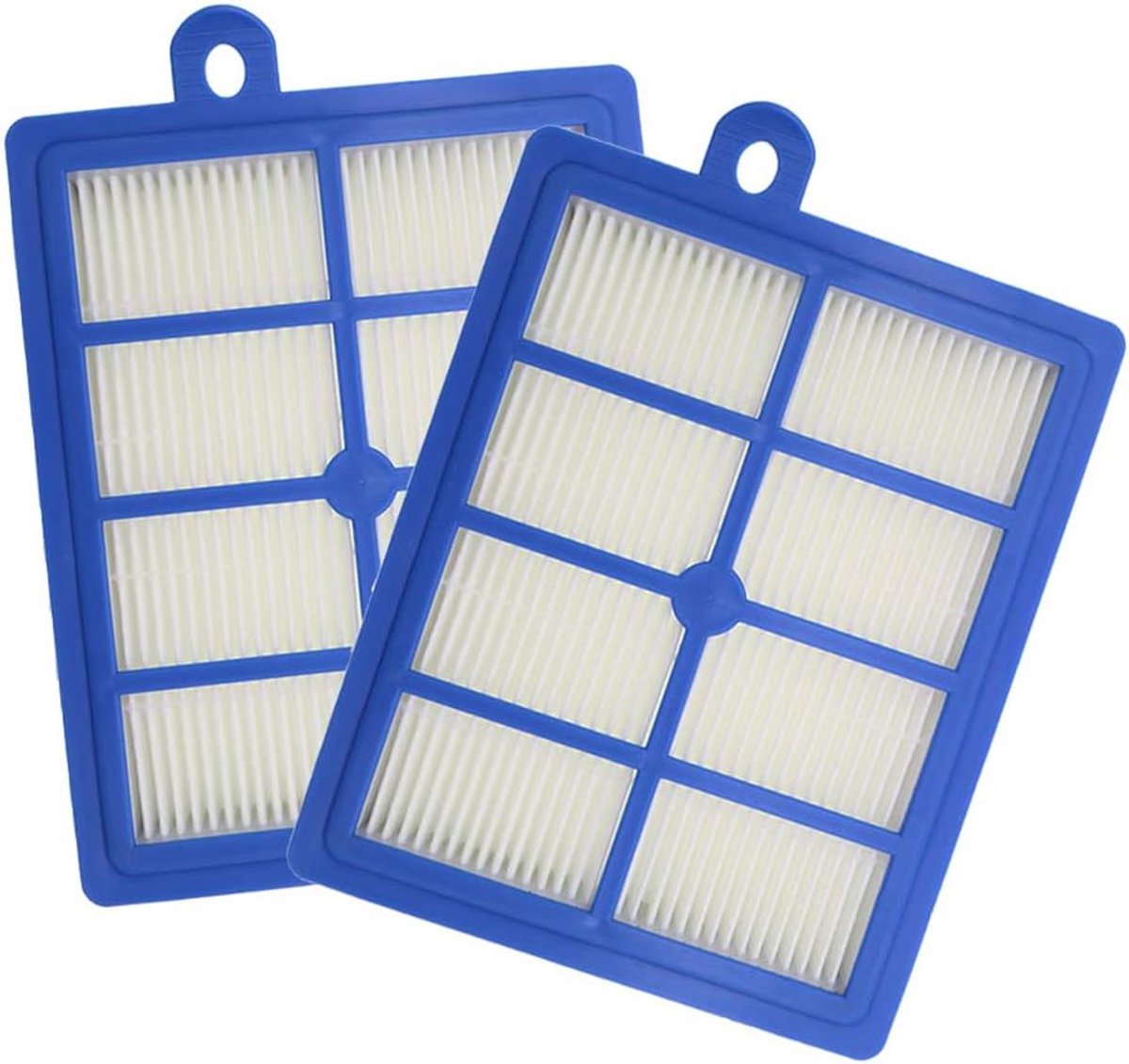 SnelShoppen - 2 Stuks HEPA Filter Vervangingsonderdelen voor Stofzuiger, Effectieve Filter voor Stof, Rook en Verontreinigingen, Wasbaar H12, Geschikt