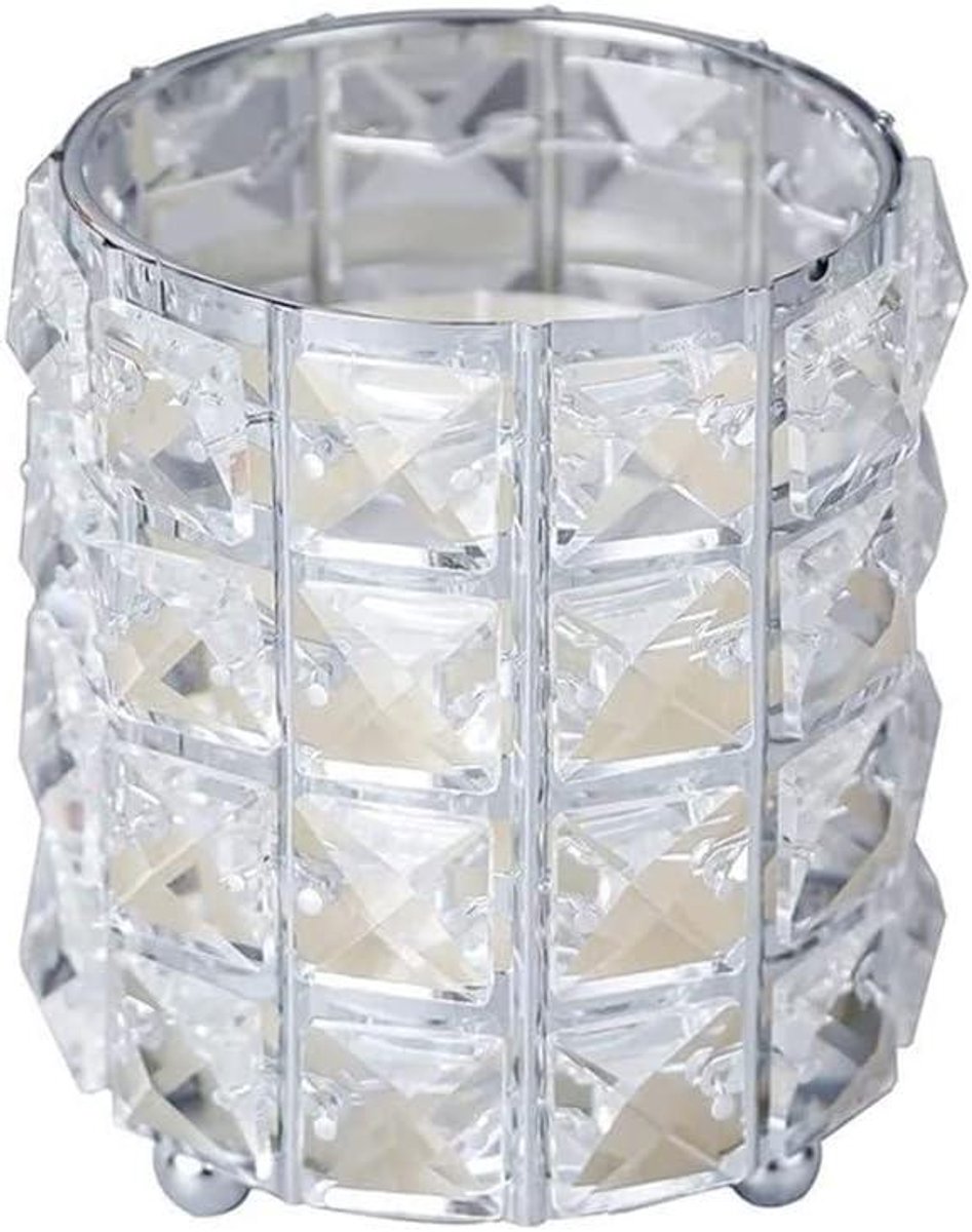 Kandelaars - Kaarshouders Decoratief - Sfeer Creëren - Metaal Smeedijzer - 12 cm Hoog - Zwart