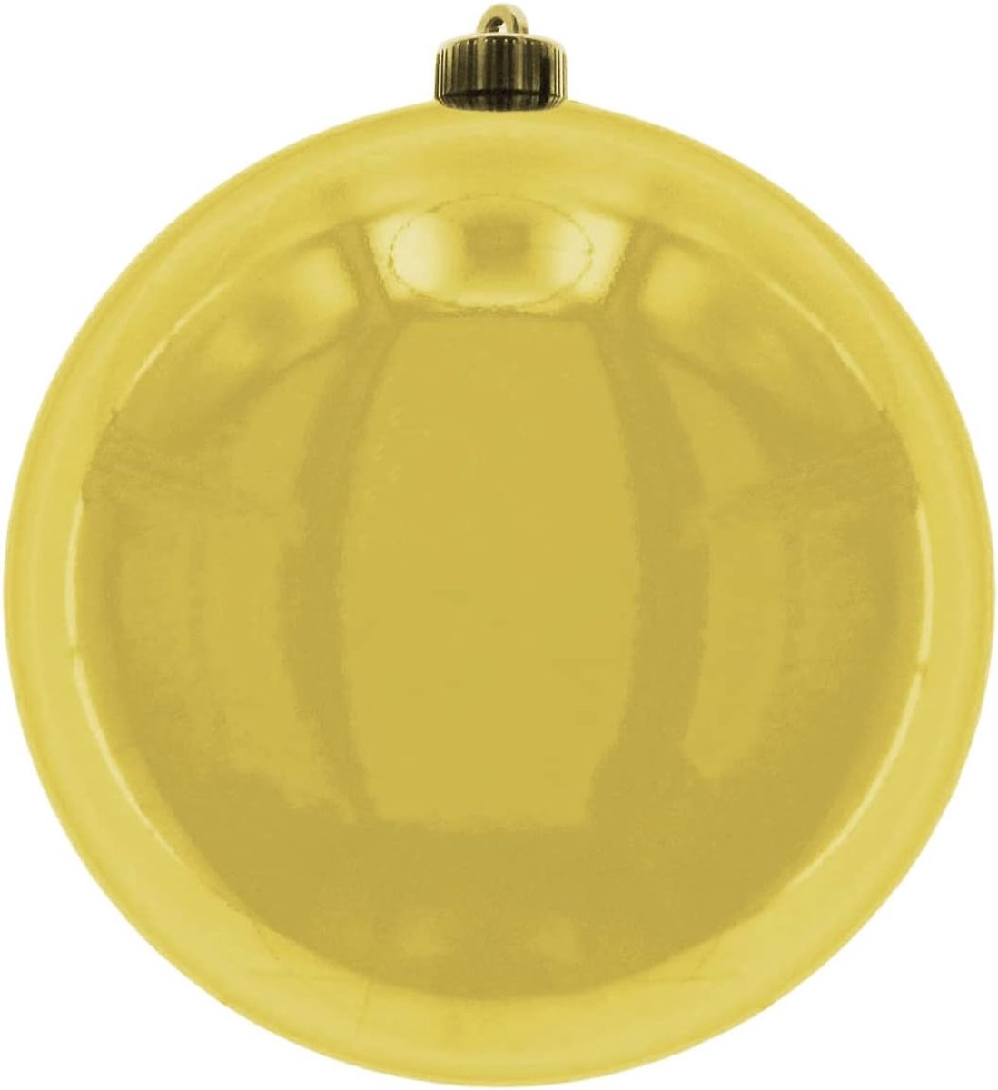 SnelShoppen - XXL Kerstbal Goud, 20 cm - Frostbestendig en Weerbestendig - Perfect voor Tuin, Balkon en Entree - 1 Stuk