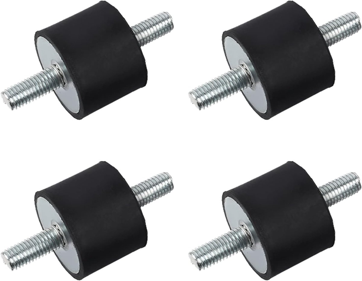 SnelShoppen - M10 40x30 Gas Schokdempers Rubber Motorsteunen Stille Blokken M10 voor Anti-trilling Rubber Steun Schokdemper