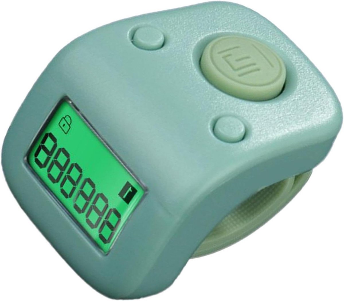 Handmatige Telteller - Mechanische Clicker - Activiteiten Bijhouden - Stille Knoppen - 8x4x8 cm - Groen