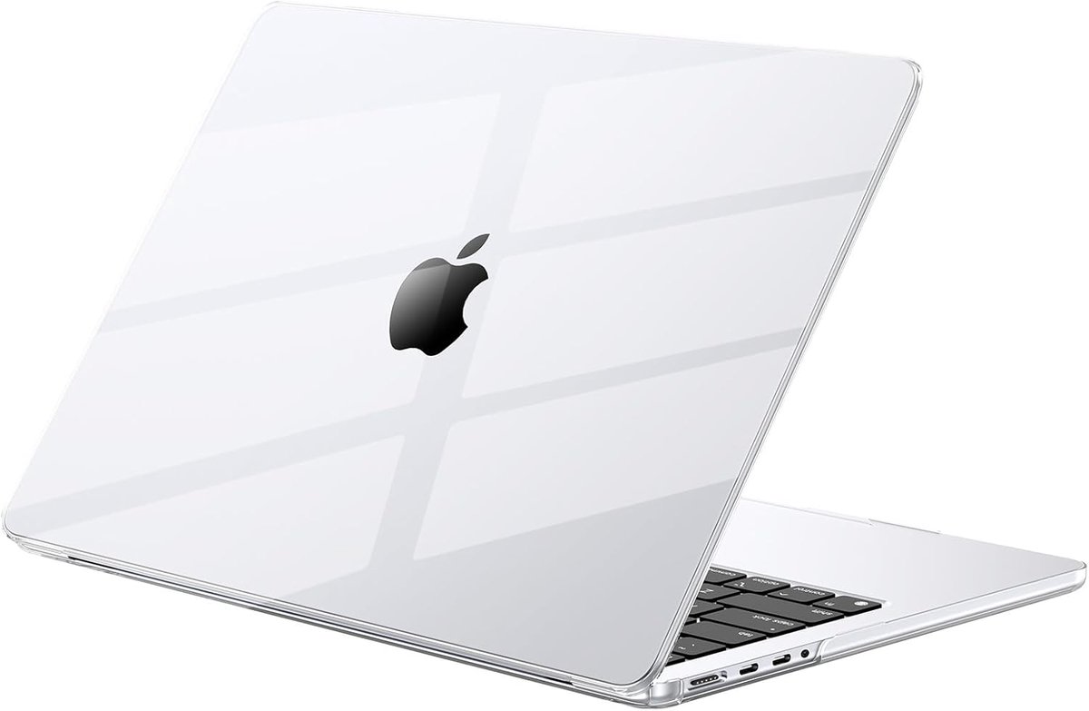 SnelShoppen - Ultra-dunne Hardshell Cover voor MacBook Pro 16 inch - Kristalhelder, Vingerafdrukbestendig, Krantbestendig, Geschikt voor M5 M4 M3 M2 M