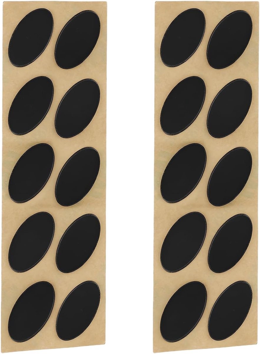 Muis glijvoetjes 20st - PTFE - 16,8 x 9mm - Voor soepel gebruik - ShopVlot