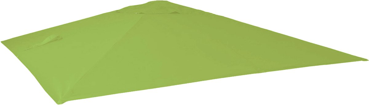 MCW Vervangende hoes voor luxe zweefparasol MCW-A96, parasolhoes, 3x4 m (Ø 5 m), polyester ~ lichtgroen