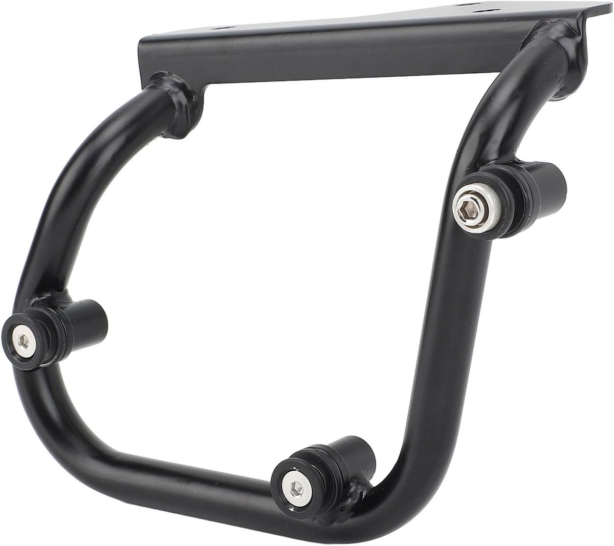 SnelShoppen - Saddlebag Steunrek 16mm Gelast IJzeren Pijp Zijkoffer Montage Beugel voor Motorfiets XSR 900 2022-2023, Hard Geanodiseerd voor Optimaal