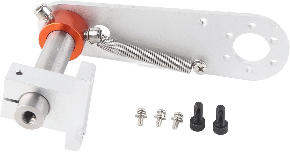 SnelShoppen - Aluminium Encoder Beugel, Antislip Verstelbare Encoder Veer Beugel Accessoires voor 38mm OD 6mm As Encoders