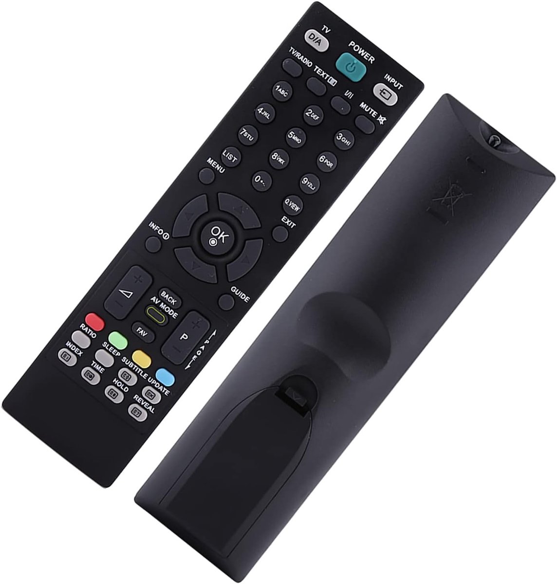 SnelShoppen - Universele Afstandsbediening TV, Vervangingscontroller voor LG TV's, Geen Programmeren Nodig, Directe Kanaaltoegang, Geschikt voor Diver