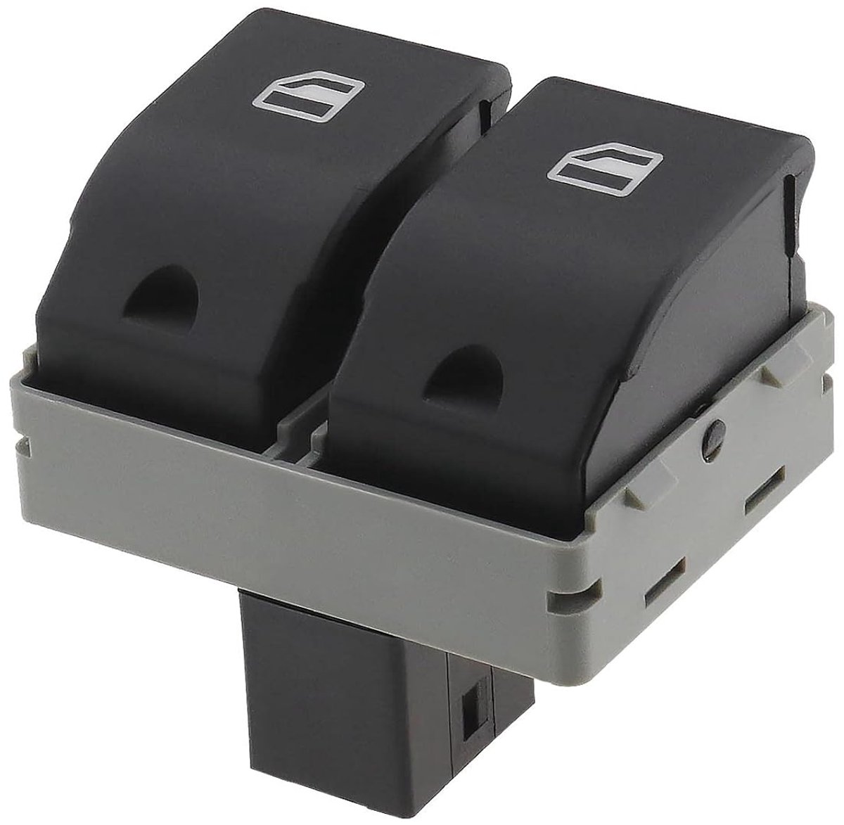 SnelShoppen - Elektrische Raam Schakelaar Vervanging 6Q0959858 6Q0959858A Geschikt voor VW Polo 9N, VW Fox 5Z1, Seat Ibiza - 4 Pins Aansluiting, Duurz