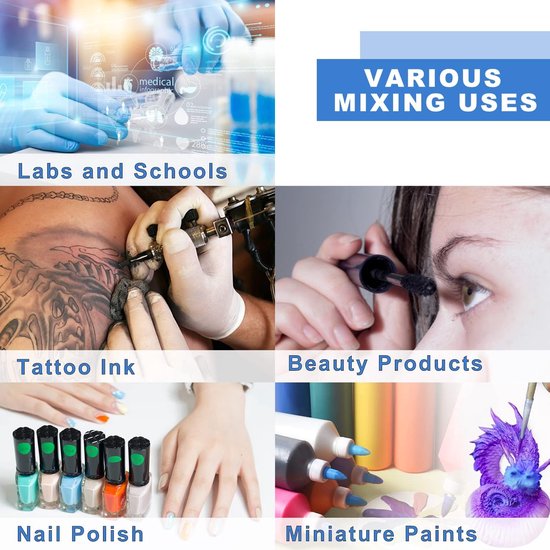 Mini Vortex Mixer - Laboratorium Schudder - Vloeistoffen Mengen - Touch Functie - Compact Formaat - Groen van MINI — afbeelding 2