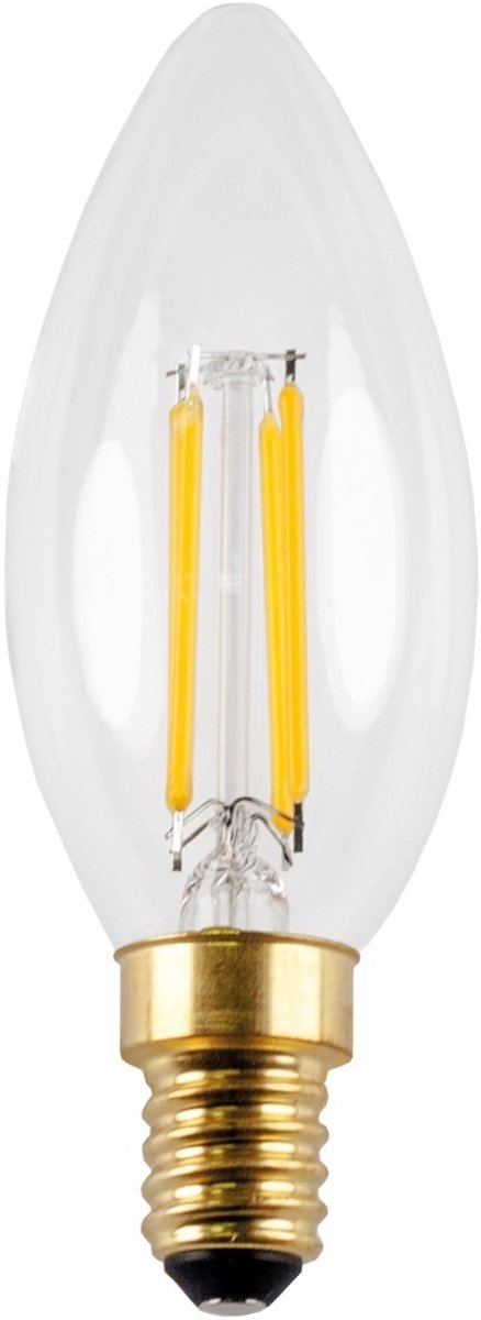 E14 LED Kaars C35 4W Helder 2700K Dimbaar