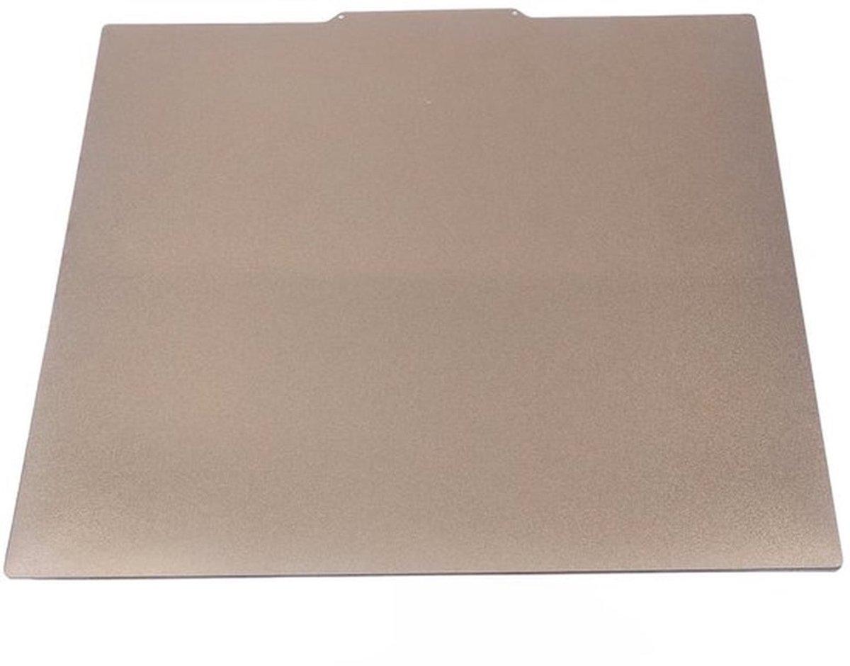 Bouwplaat Magnetisch 470x470mm - Dubbelzijdig Getextureerd PEI - Geschikt voor 3D-printers - Eenvoudige Installatie - Flexibele Verenstaal - Voor Diverse Materialen - 3D-printer Bed