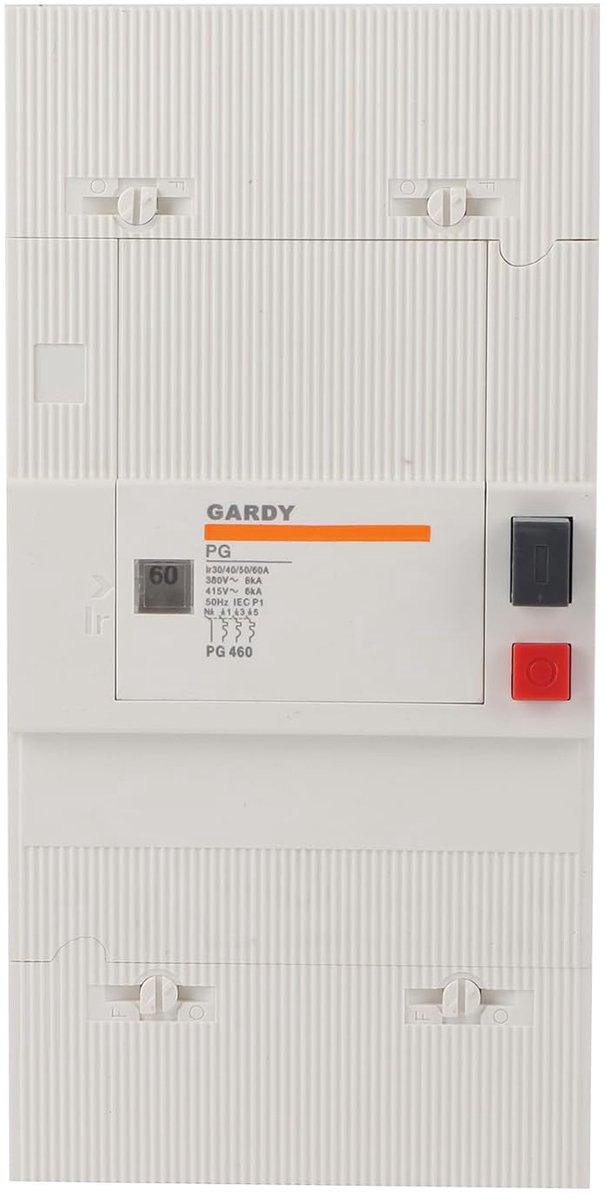 SnelShoppen - Circuitbreaker 30-60 A 4-polig, Laagspanning Schakelaar, Veiligheidslucht Schakelaar, Thermische Veiligheidsschakelaar voor 50/60 Hz 440