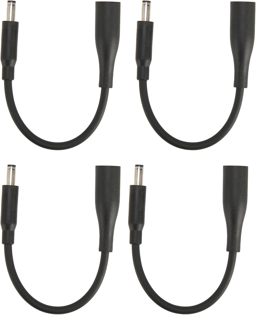 Laptop Power Adapter Kabel 7.4x5mm naar 4.5x3mm - 4 Stuks - Lichtgewicht - Ideaal voor opladen - ShopVlot