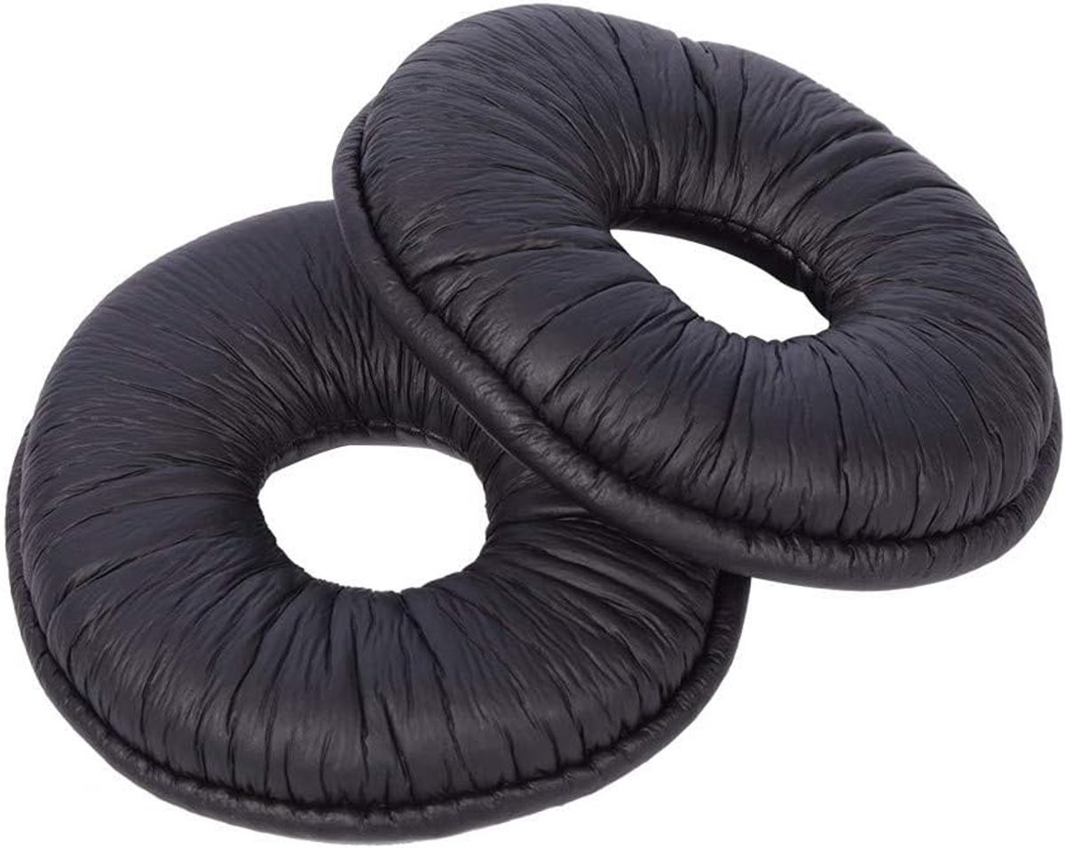Zacht Schuim Earpads voor Hoofdtelefoon - Zwart - 2 Stuks - Oorkussens - DJ1200 - RP DJ1200 - DJ121 - Oortelefoon
