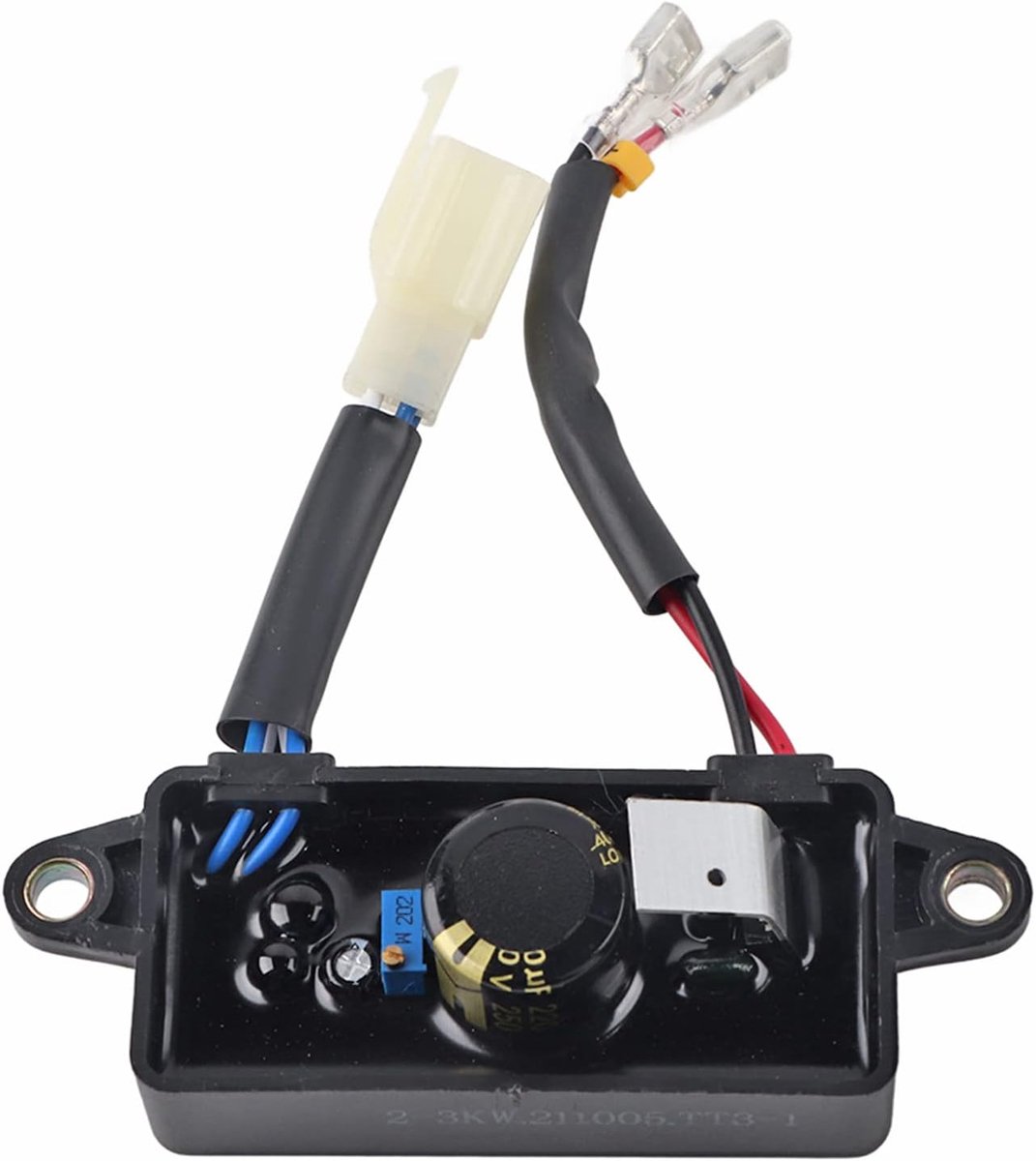SnelShoppen - Voltage Regulator AVR voor Generator 2.8KW 1-Fase, Automatische Gelijkrichter Geschikt voor 1-3KW Generatoren, Betrouwbare Elektronica,