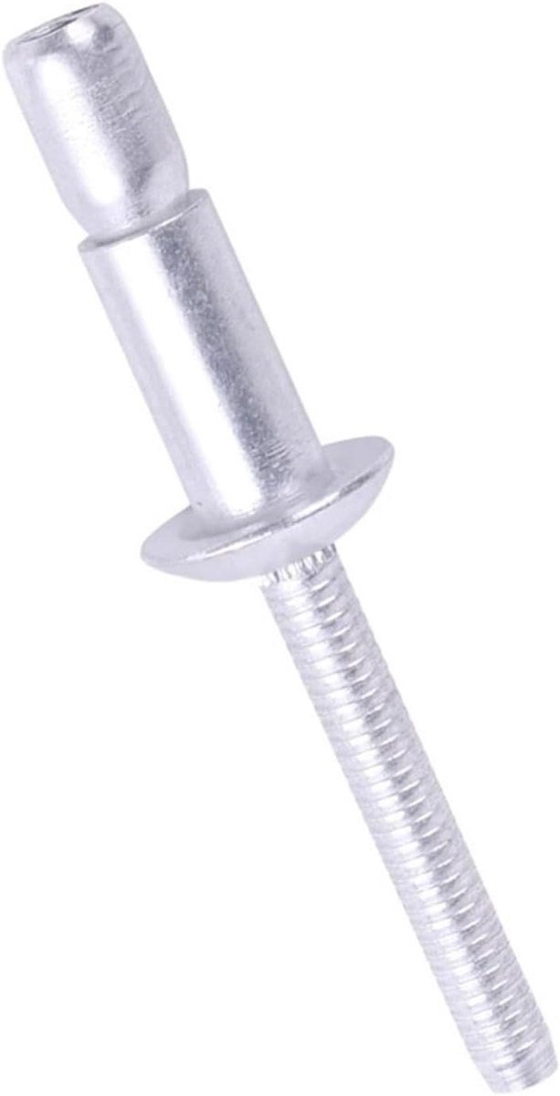 Aluminium Blindklinknagels - Structurele Popnagels - Metaal Verbinden - Koepelkop Ontwerp - 6.4x14 mm - Aluminium