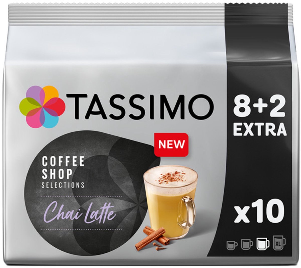Capsules Tassimo Chai Latte (compatibel met Bosch Tassimo capsulemachines), 10 st.