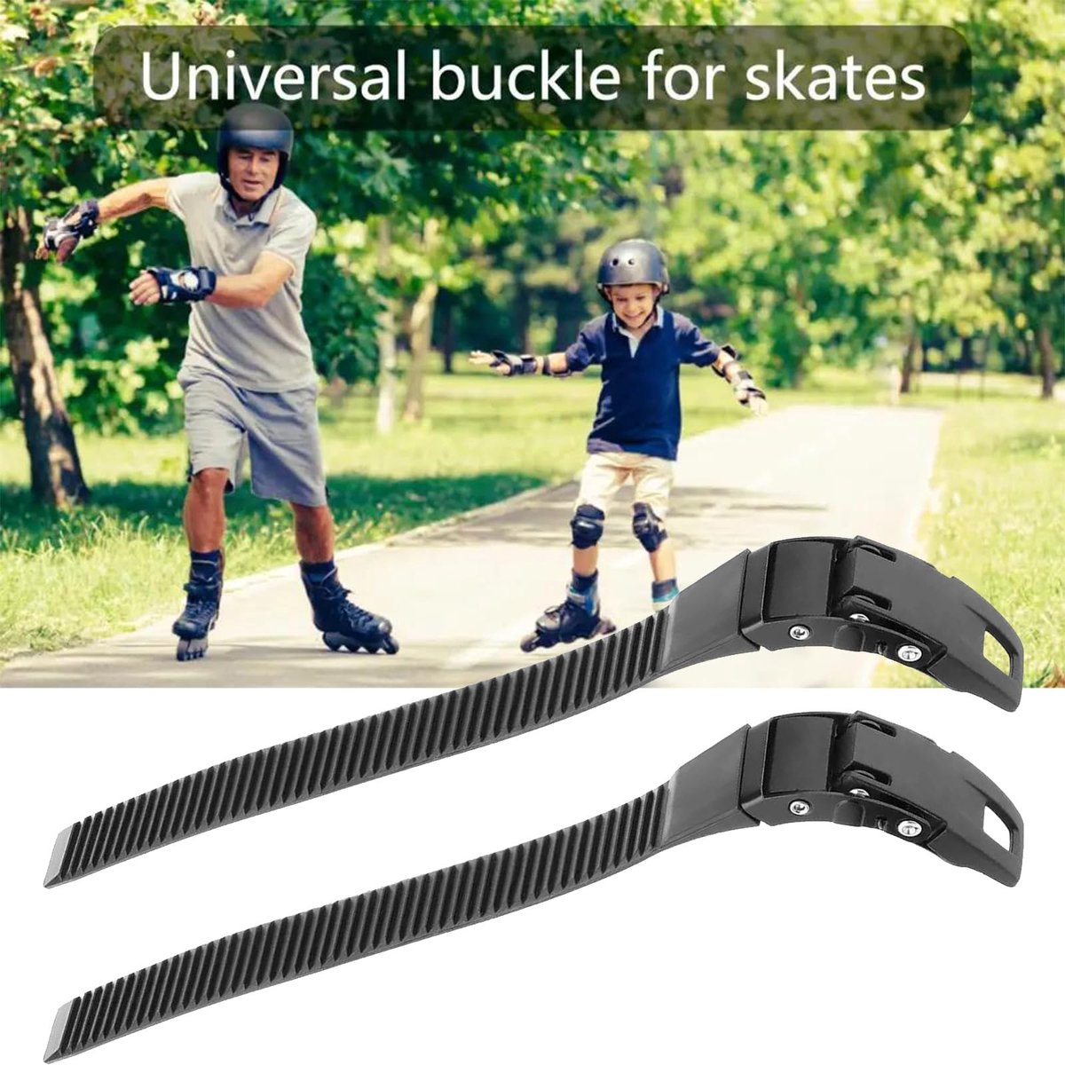 Solidchoice - Universele Roller Skate Schoenriemen met Gesp