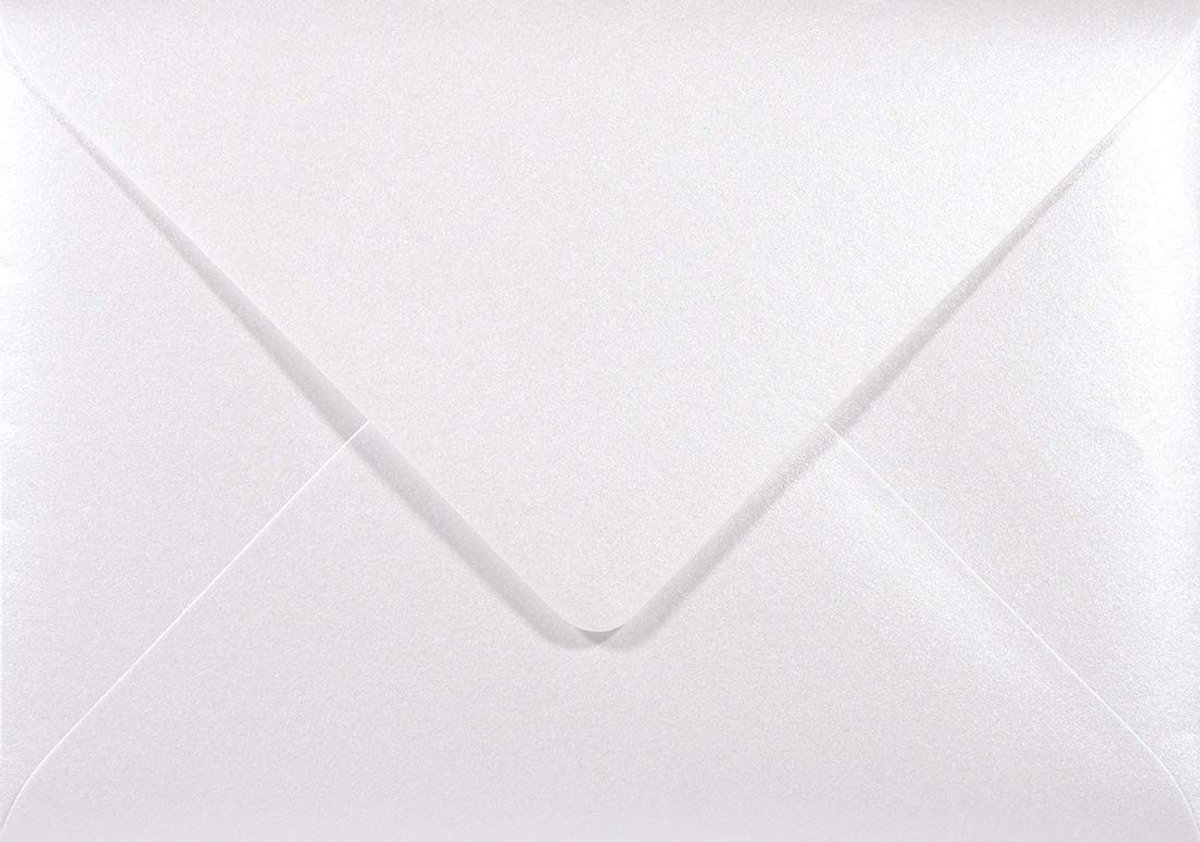 Solidchoice - 100 Witte B6 Enveloppen 120g voor Uitnodigingen en Kaarten - Majestic Marble White