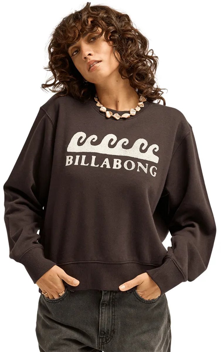 Billabong Surfing In Town Sweatshirt Bruin S Vrouw