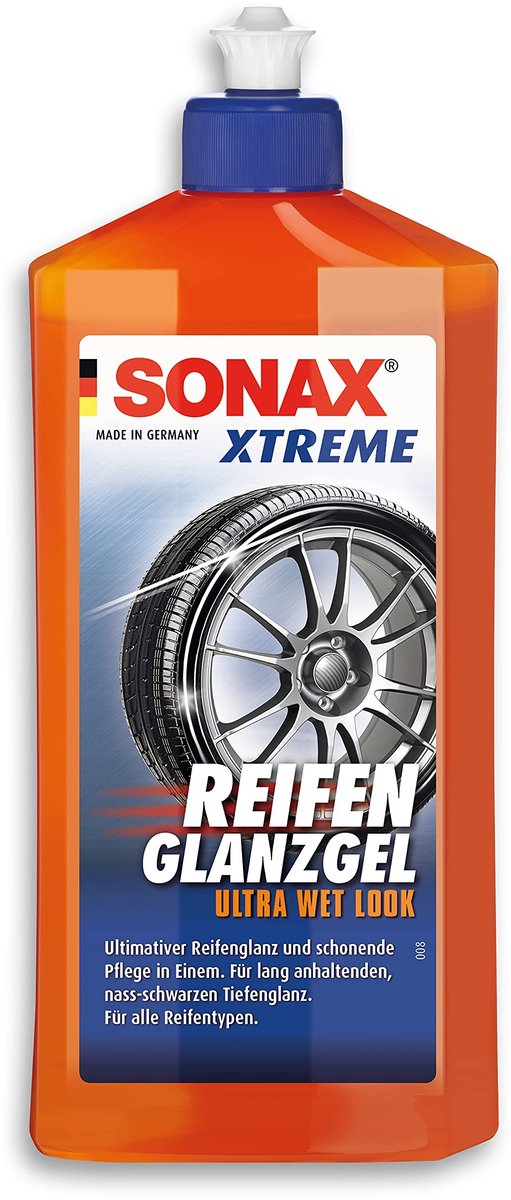 Solidchoice - Glansgel voor Banden 500ml met Bescherming tegen Scheurvorming