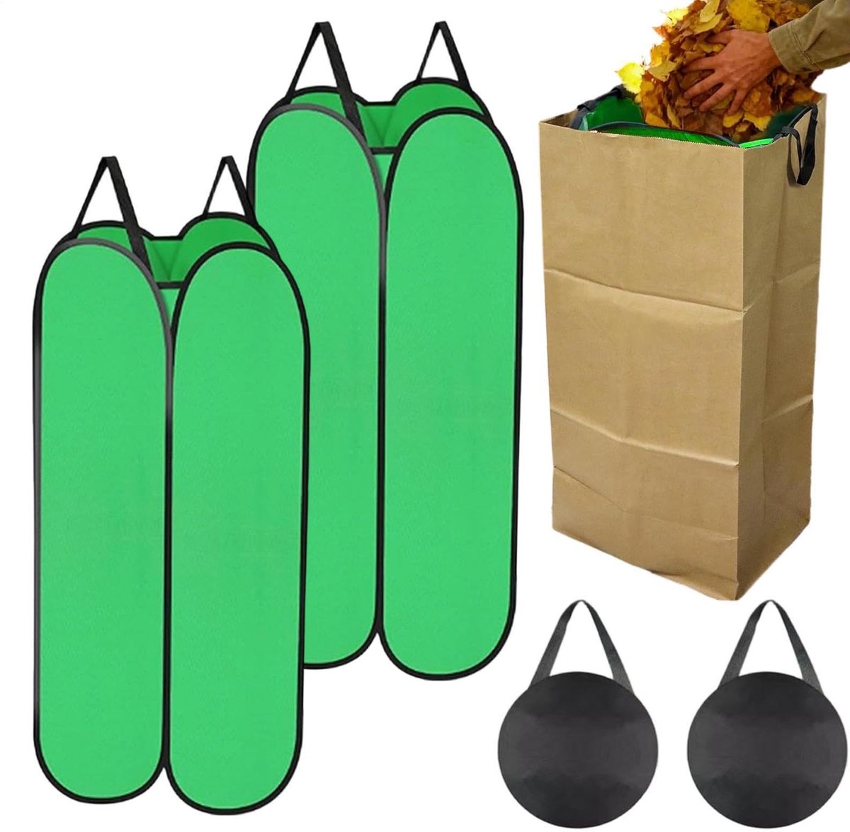 Solidchoice - Opvouwbare Bladzakverzamelaar voor Tuin en Kamperen