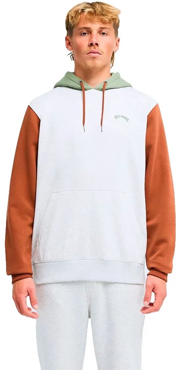 Billabong Arch Block Hoodie Grijs S Man