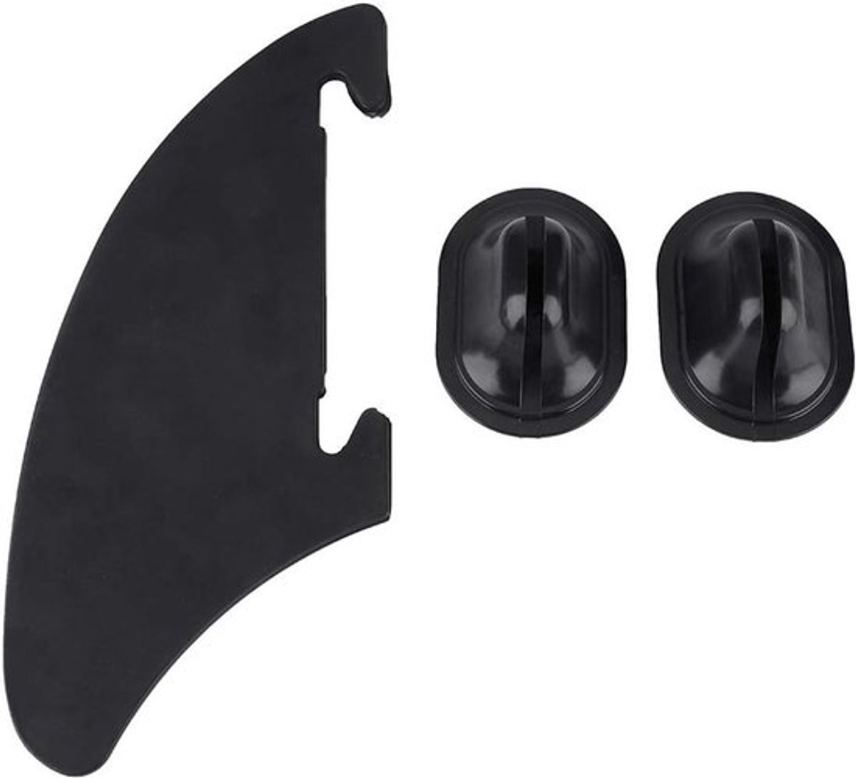Verwijderbare Skeg Fin voor Opblaasbare Kajak - Verbeterde Tracking en Stabiliteit met Vervangbare Fins en Bevestigingspunten voor Surfplank Accessoires