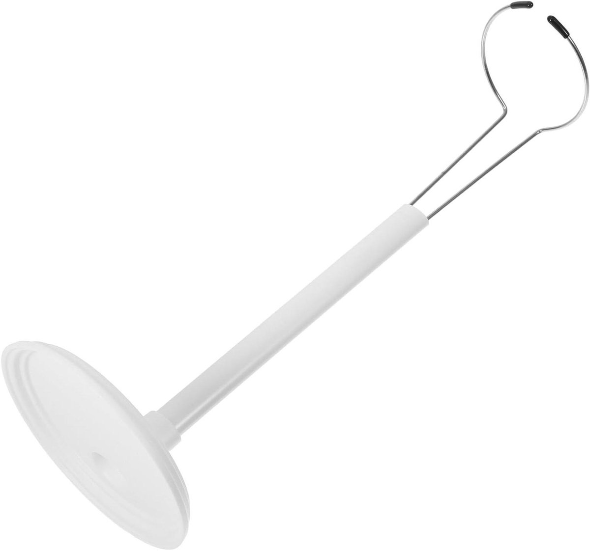 Poppen Display Stand - Figurines Standhouder - Poppen Presenteren - Verstelbare Hoogte - 24 x 10 x 10 CM - Wit