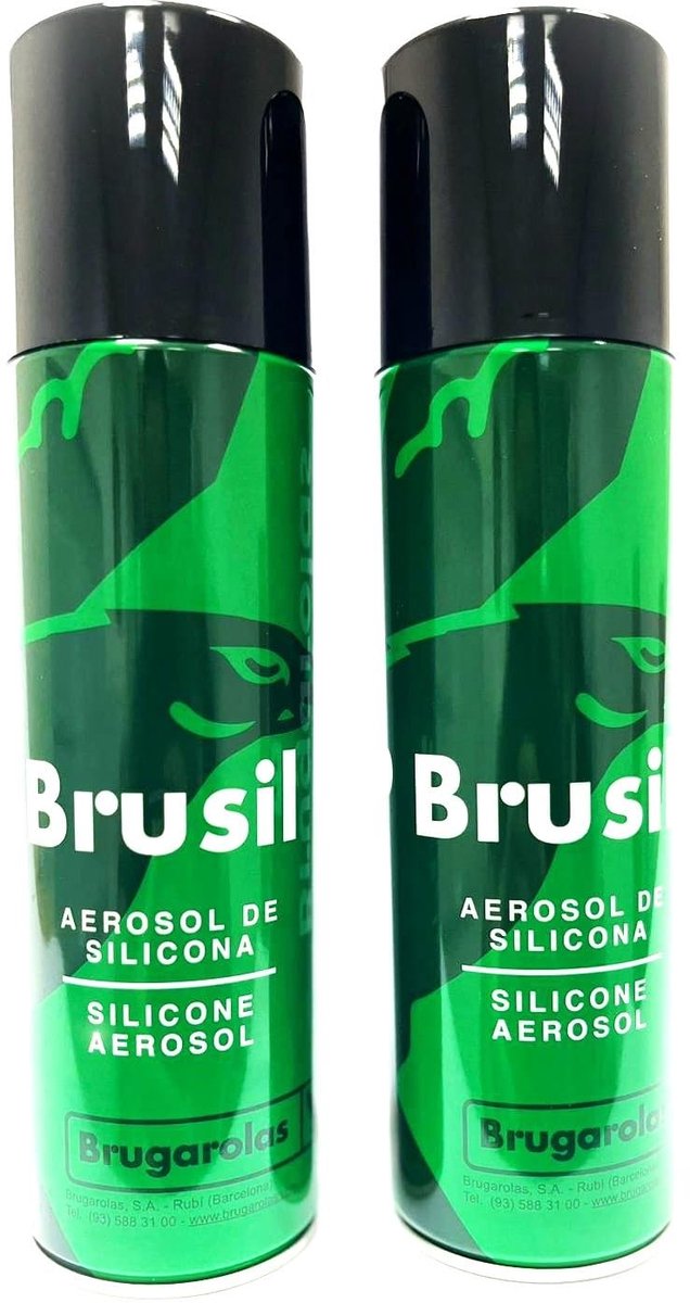 Solidchoice - Siliconen Spray voor Rubber en Kunststoffen - 500 ml - 2 Stuks