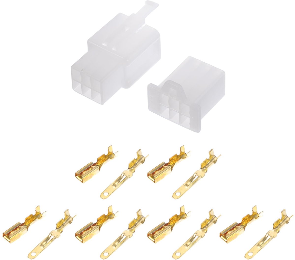 Solidchoice - Waterdichte 6-Pins Auto Connector Plug Kits