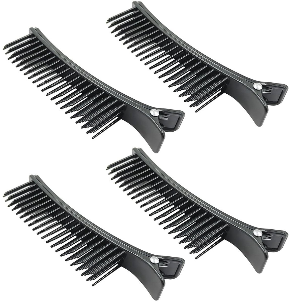 Solidchoice - 4 Stuks Grip Alligator Clips voor Haarsectie en Styling