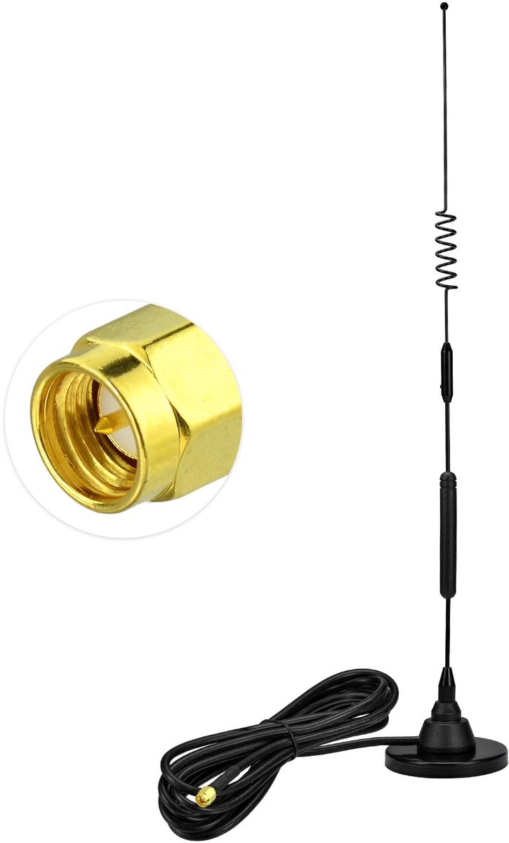 Solidchoice - 4G Antenne 10dBi Mannelijke Omnidirectionele Antenne 3 m