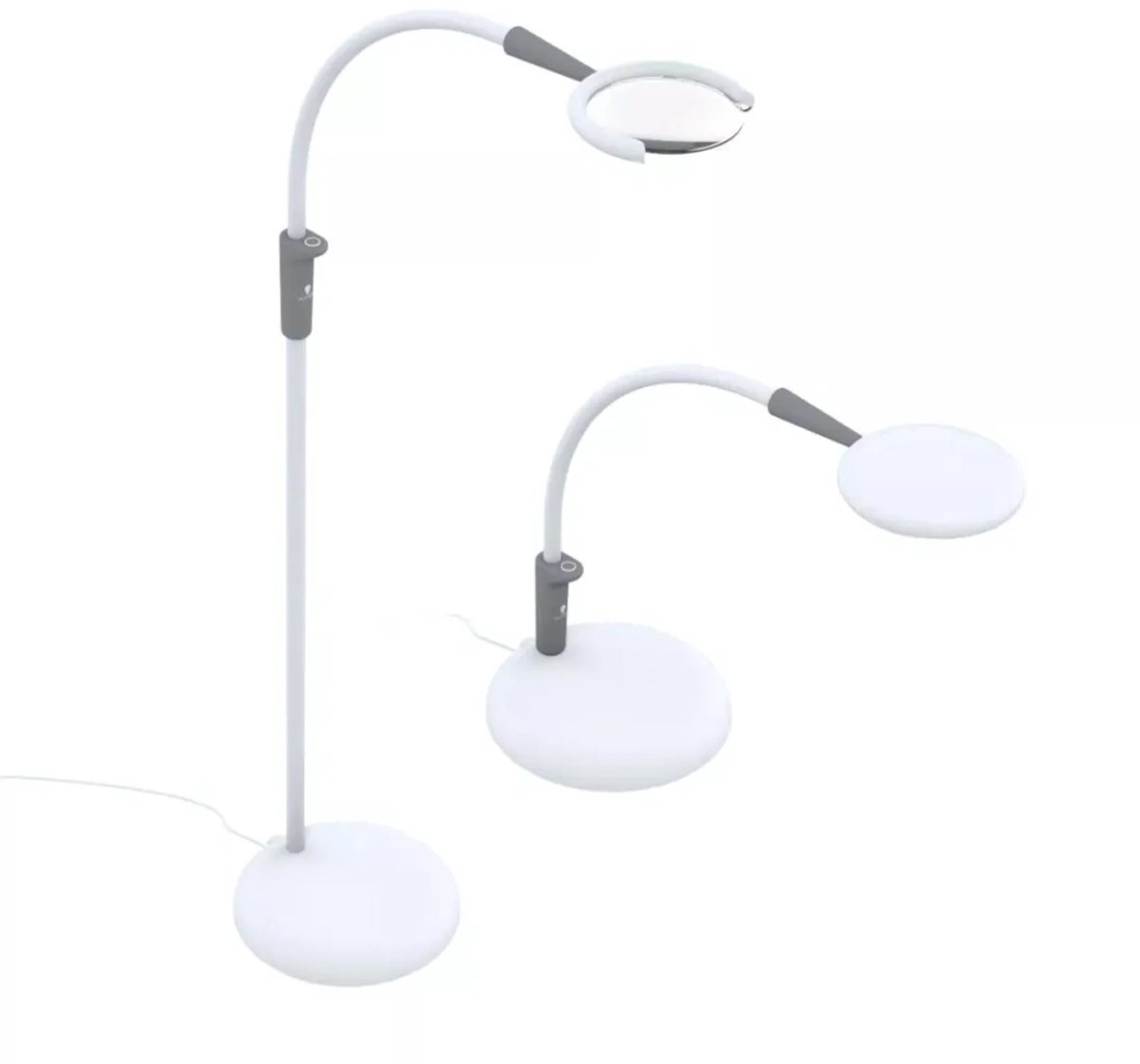 Daylight Magnificent Pro E25090 loeplamp - 1,75x vergroting - dimbare daglicht led verlichting - in hoogte verstelbaar - wit 1.75x