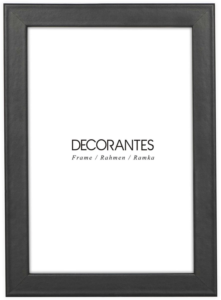 Zwarte Fotolijst 10x15 cm - Elegante Decoratie voor Elk Interieur