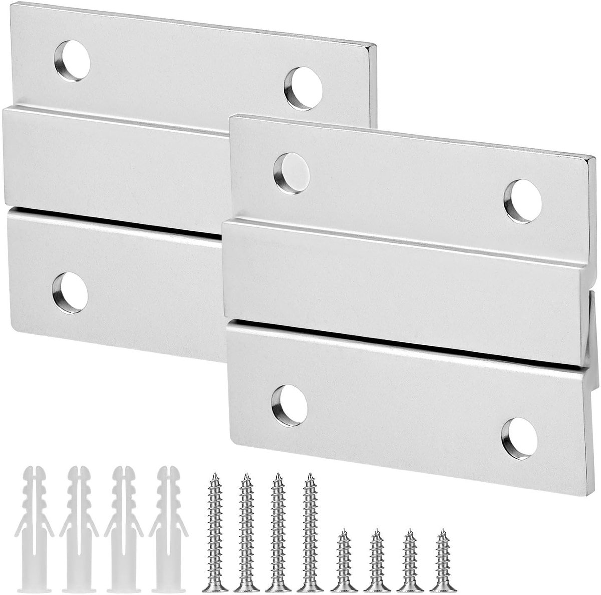 Solidchoice - Zware Z-Clips voor Wandmontage van Spullen