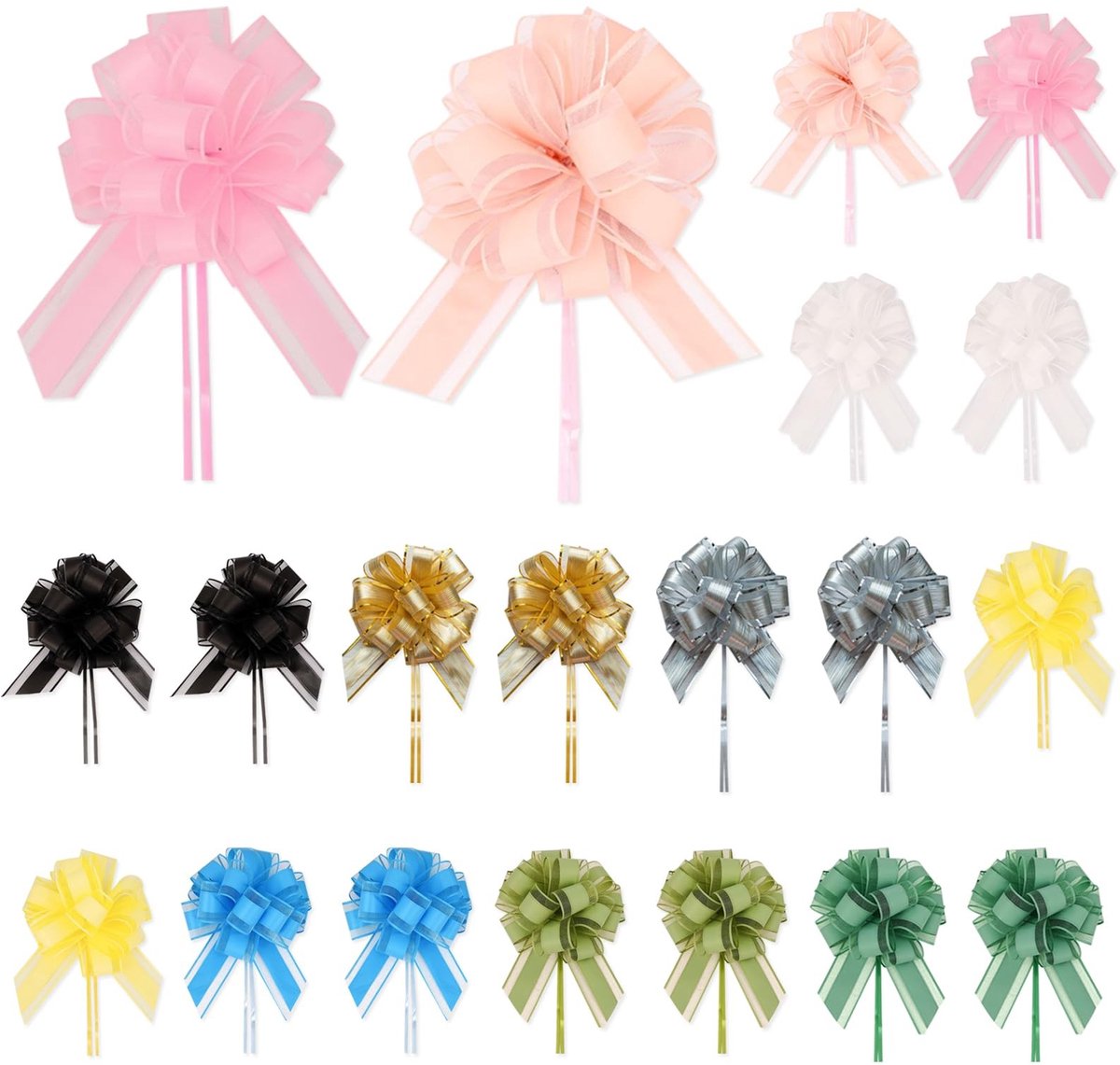 Solidchoice - Set van 20 Grote Cadeaubogen voor Feesten