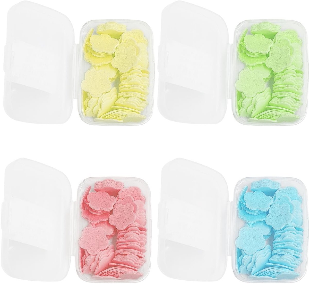 Solidchoice - Draagbare Zeeppapierbladeren - Handreinigingsmiddel voor Reizen en Kamperen