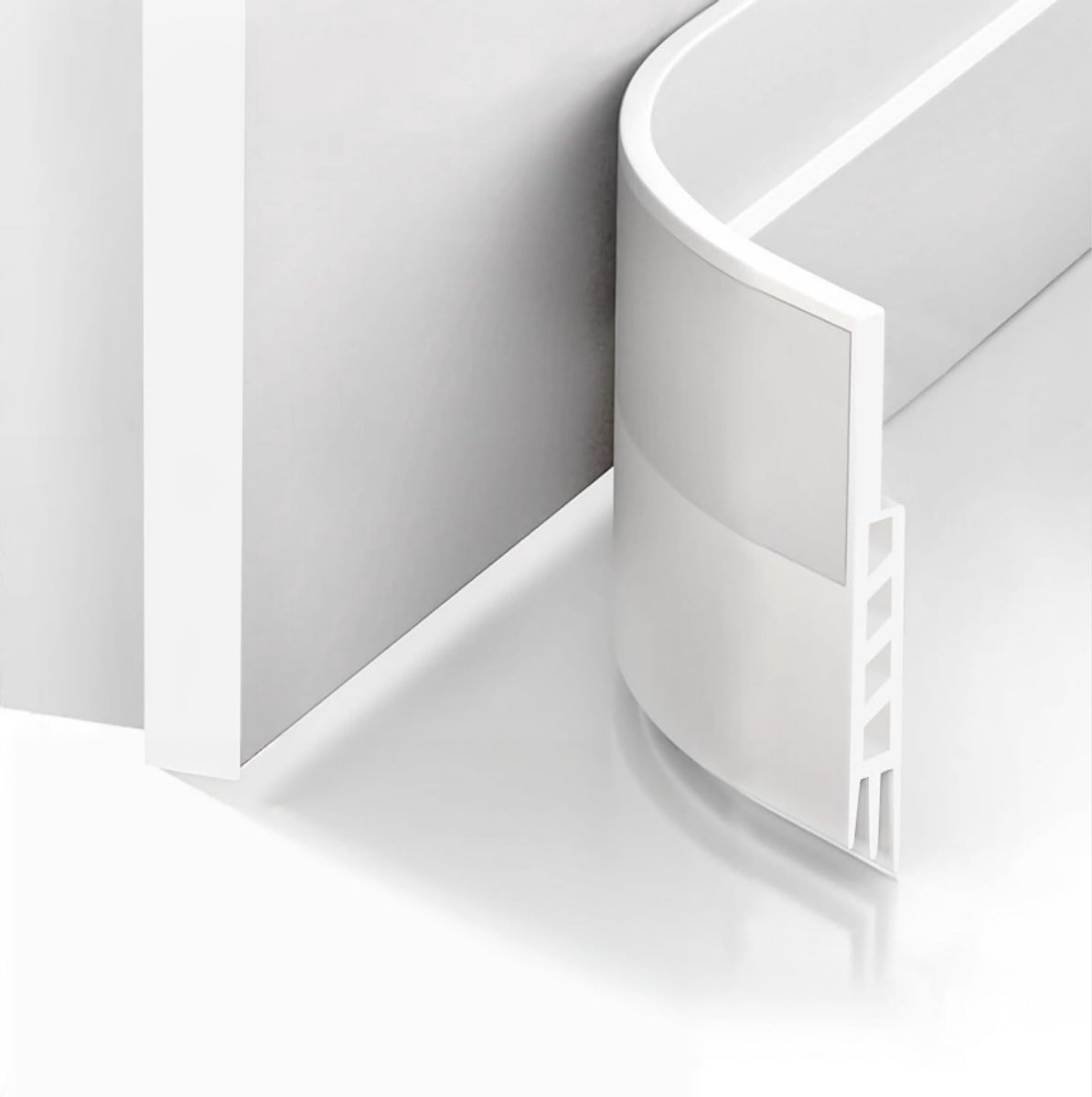 Tochtstrip voor de deur – 1 stuk – Hoogwaardige zelfklevende deurafdichting – Snelle en eenvoudige montage – Geluidsisolatie, bescherming tegen kou en afdichting voor buitendeuren – 100 x 5 cm