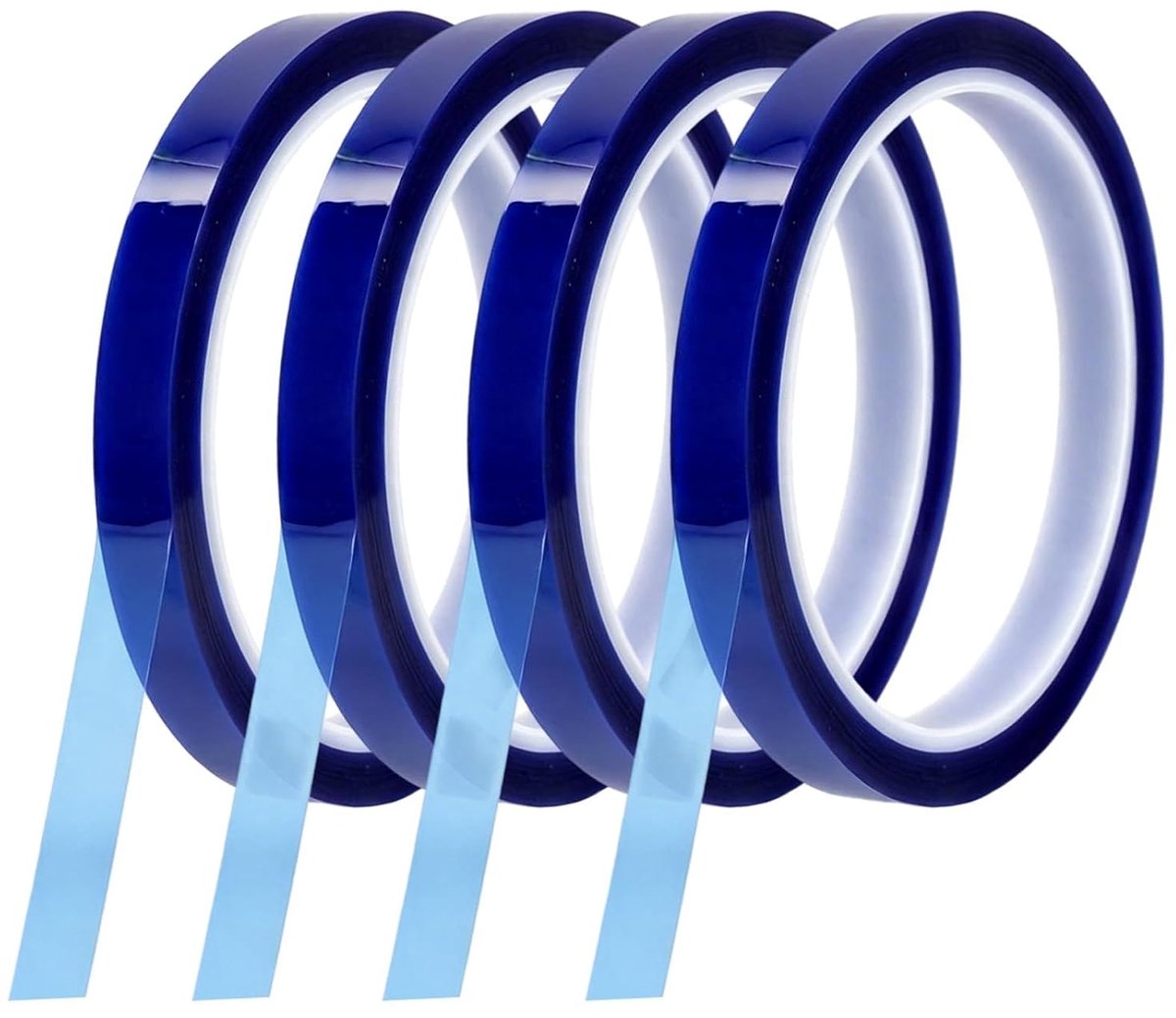 Hittebestendige plakband 10 mm x 33 m - PET-materiaal - tot 230 °C - ideaal voor printplaten - ShopVlot