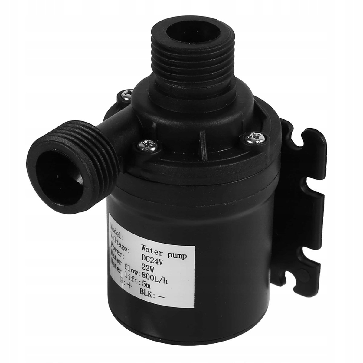 Merkloze DC 24V Borstelloze Waterpomp 22W 800L/H voor Circulatie