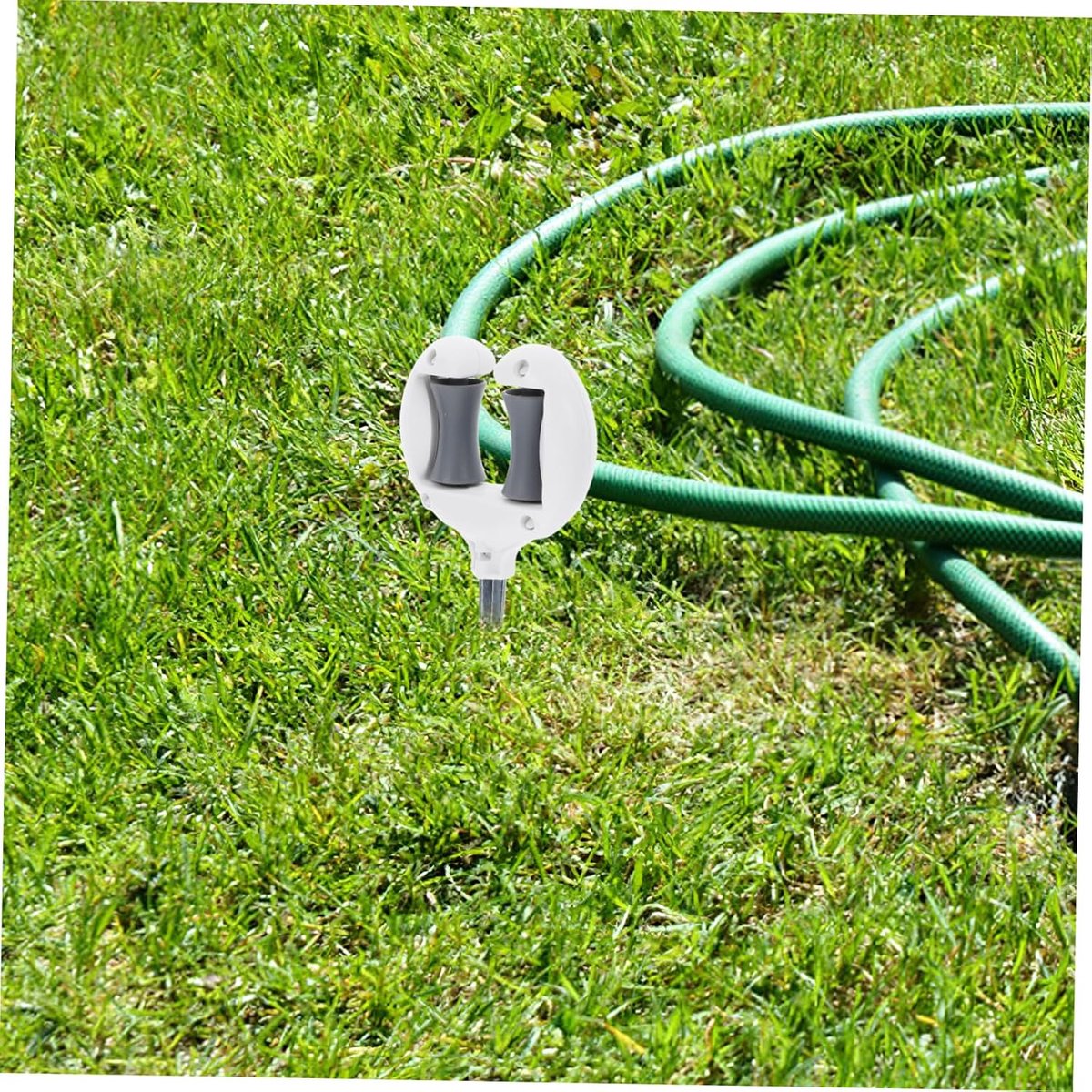 Waterslanggeleider - Slanggeleider Tuinslang - Planten Water Geven - Gericht Water Verbruik - 26 Centimeter - Wit – foto 4