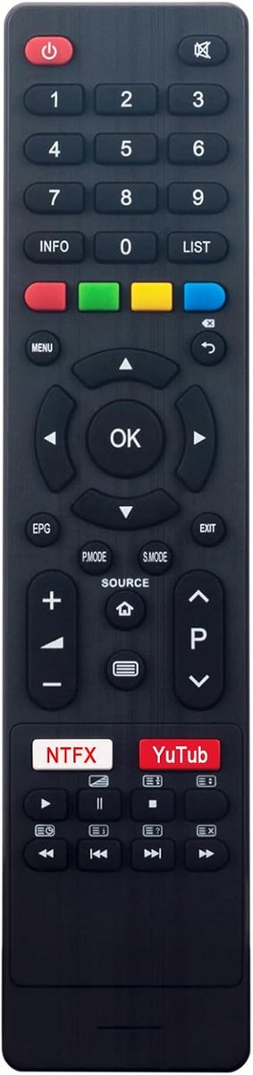 ALLIMITY Remote Control Fit for Aiwa 4K Smart UHD TV AW58B4K AW43B4SMFL AW55B4KFL AW39B4SM AW50B4K AW-D01 AW55B4KF - ShopVlot