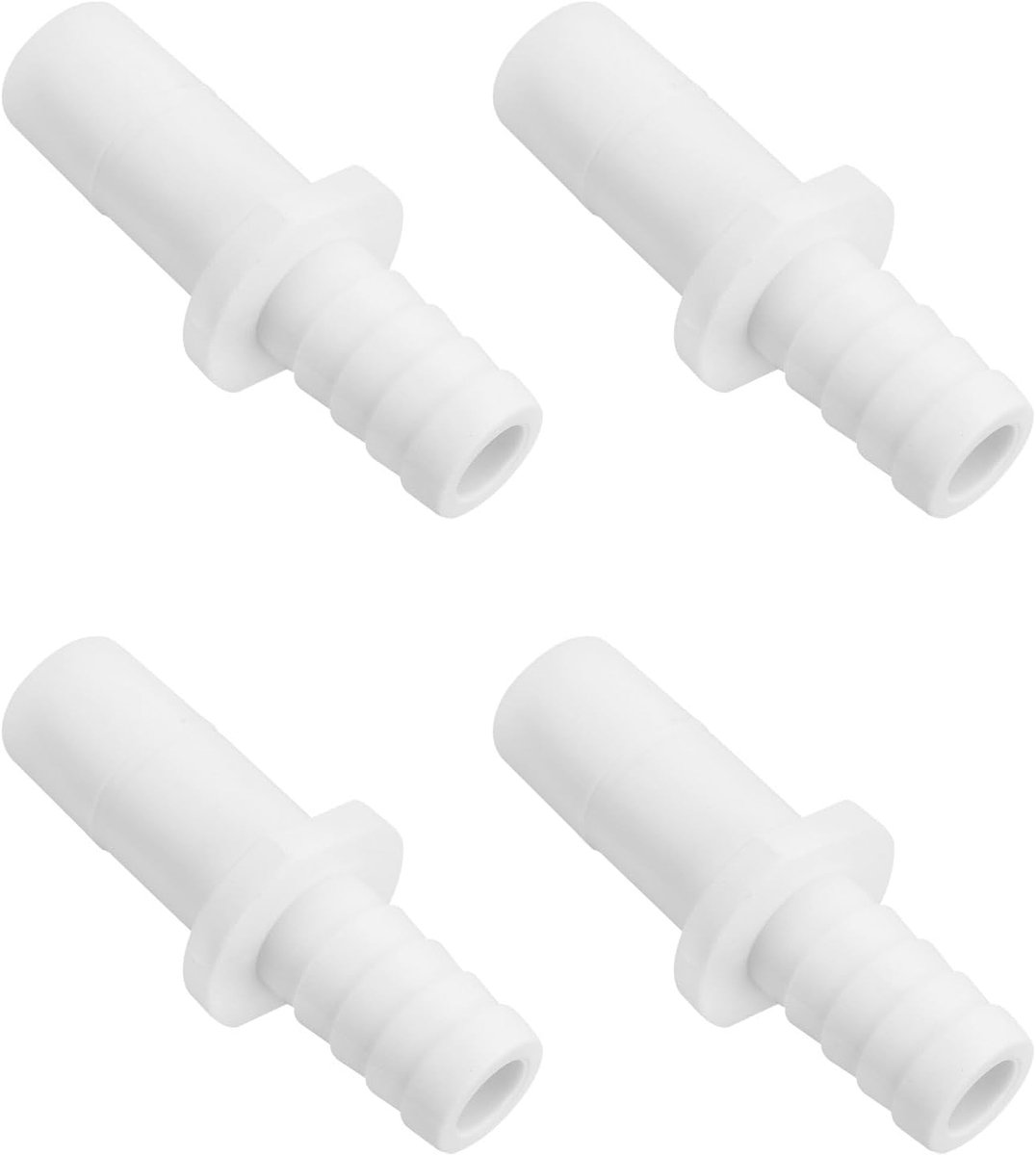4 Stks Push Fit Waterpijp Connector 12mm tot 10mm 3/8 "Slang Adapter voor Campervan Caravan Sanitair Systeem