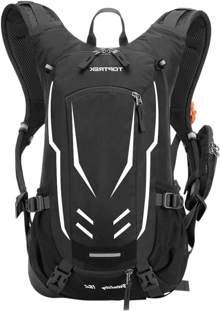 Fietsrugzak - Hydratatierugzak Sportrugzak - Fietsen en Outdoor - Ultralicht en Waterdicht - 18 Liter - Zwart