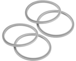 Blender Gasket Vervangingsringen - 4 Stuks - Rubber - Perfecte afdichting voor Nutrib 600/900 Series - ShopVlot
