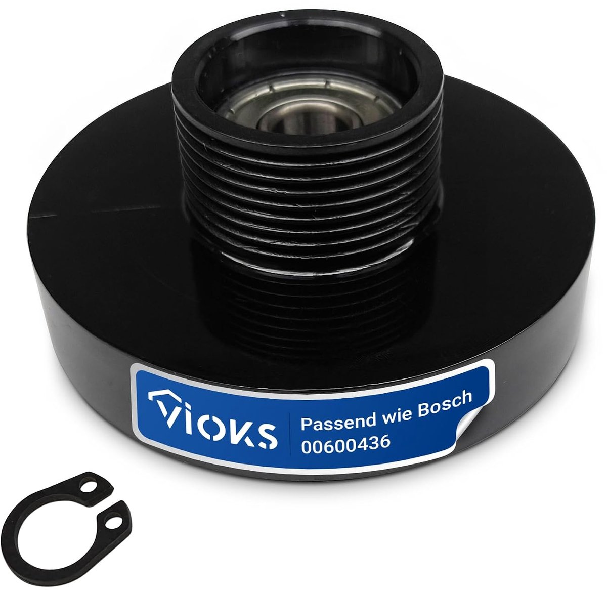 Spanrol vervanging voor droger - loopwiel geleiding rol - voor tweebandmotor - betrouwbare werking - ShopVlot