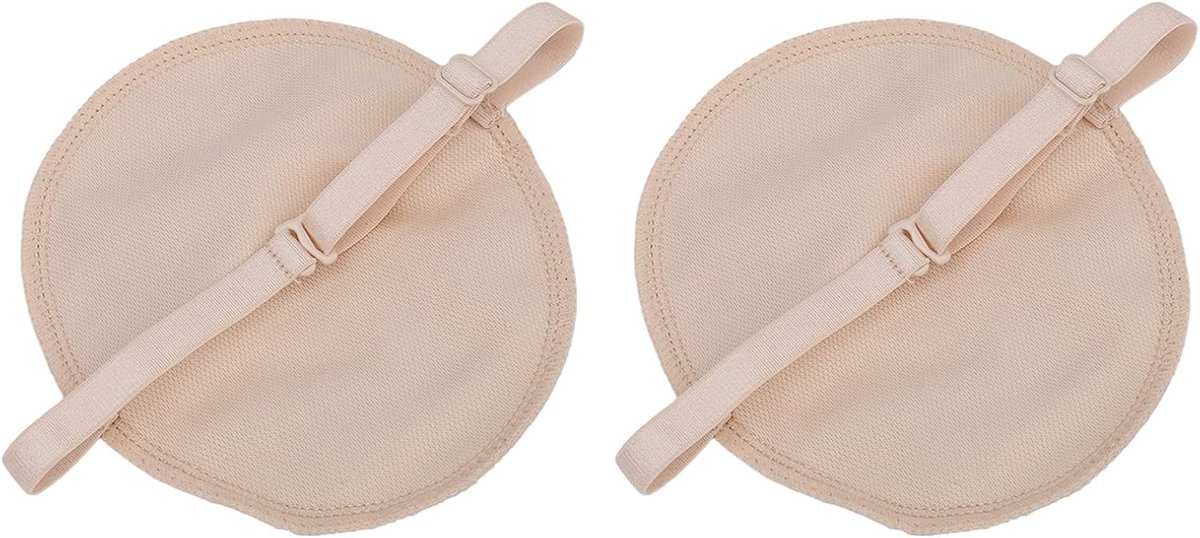 Armpit Sweat Pads 2 Stuks - Herbruikbare Katoenen Zweetabsorberende Pads - Voor Mannen en Vrouwen - ShopVlot