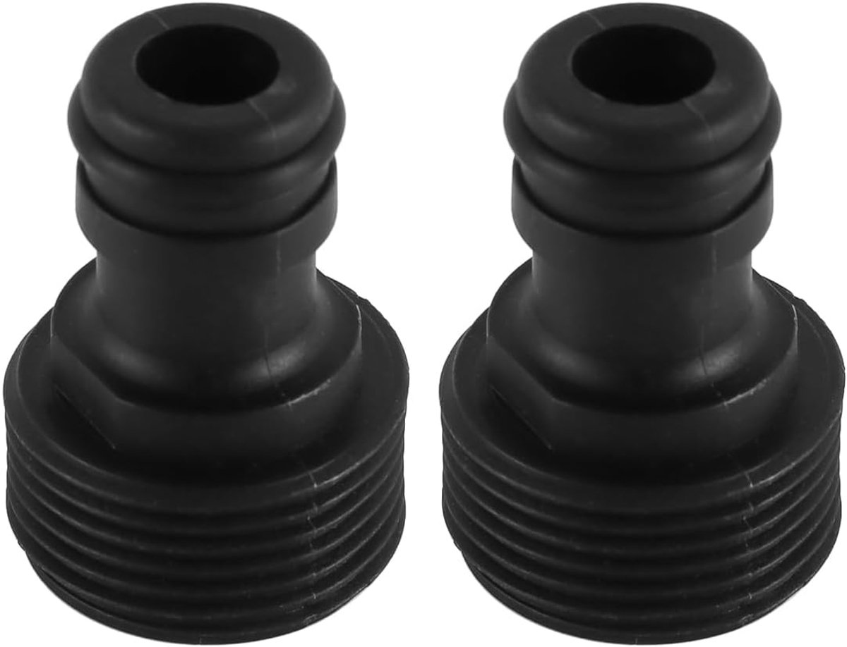 Haanconnector 3/4 inch - 2-Pack - Kunststof - Snelle aansluiting voor efficiënt bewateren - ShopVlot