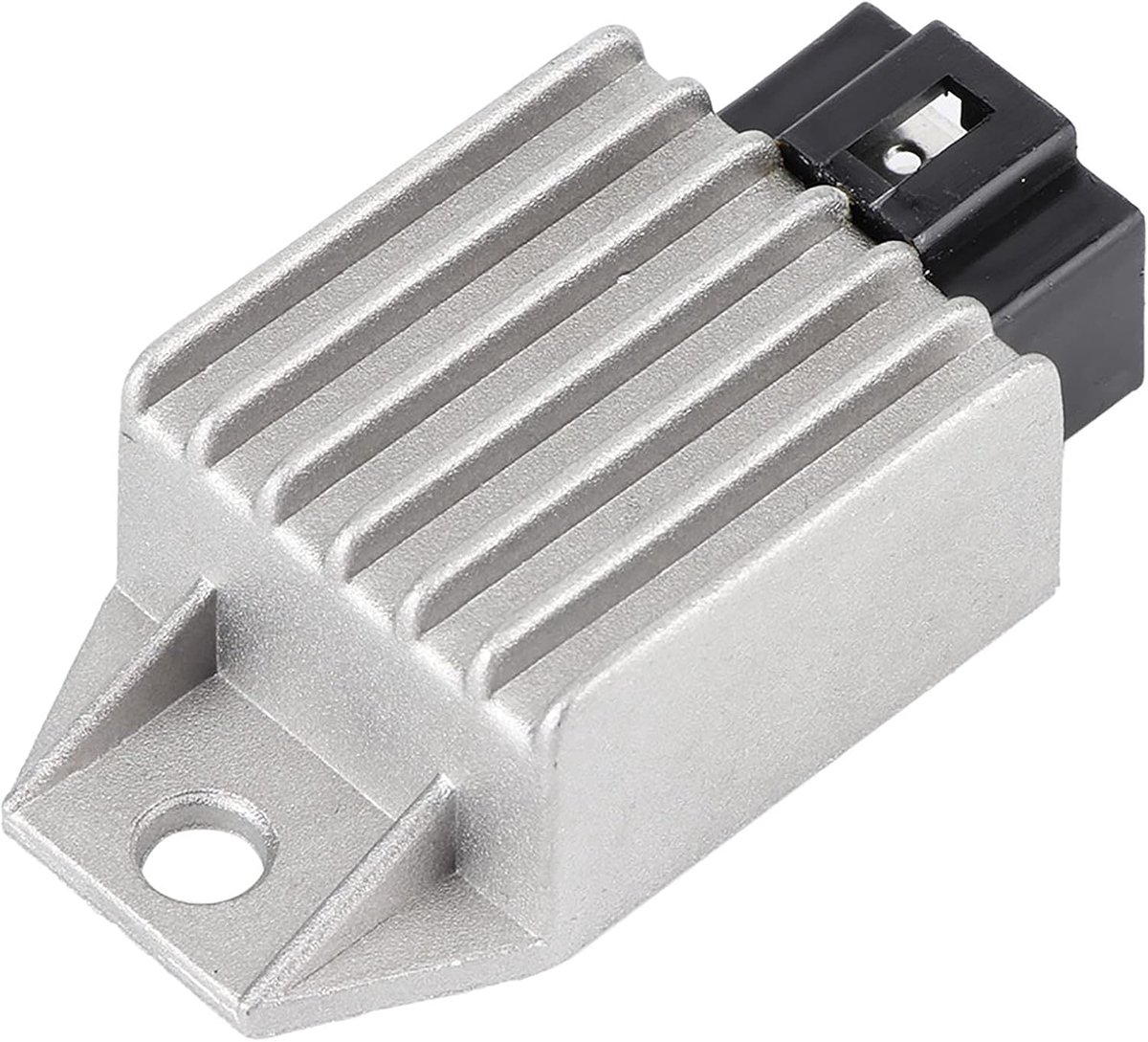 SnelShoppen - Universele Voltage Regulator Rectifier 12V, 4 Pin Stabilisator voor Scooter, Moped, ATV, Gokart, Buggie, Verbeterde Laadcapaciteit